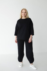 Костюм жіночий "двійка", двонитка м. 218.2 (р: L, XL, XXL, 3XL) №828778