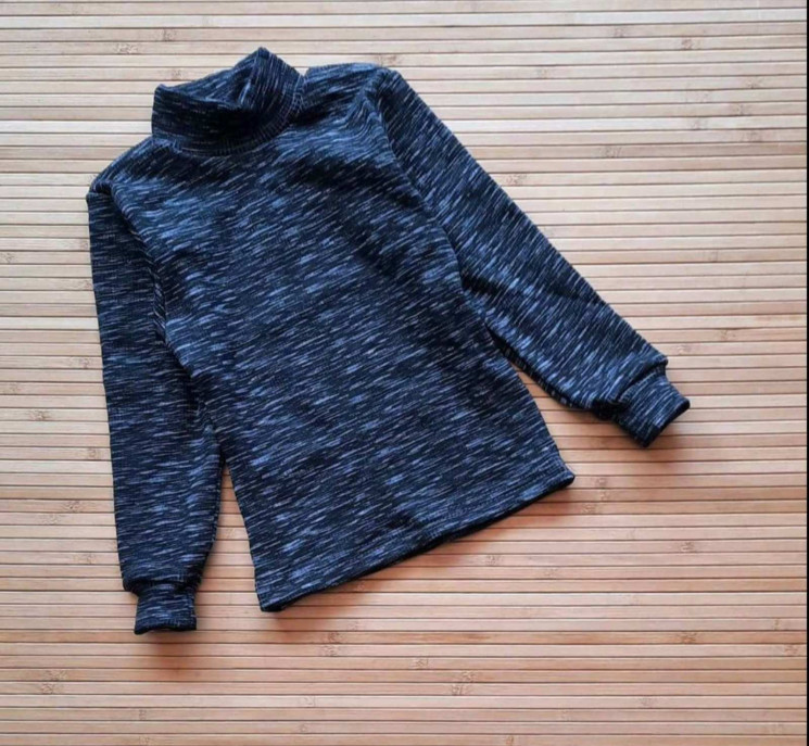Водолазка, 2-7 років, стрейч, 1 колір, в упаковці 5 штук №809158 - Ezra 1054/1055