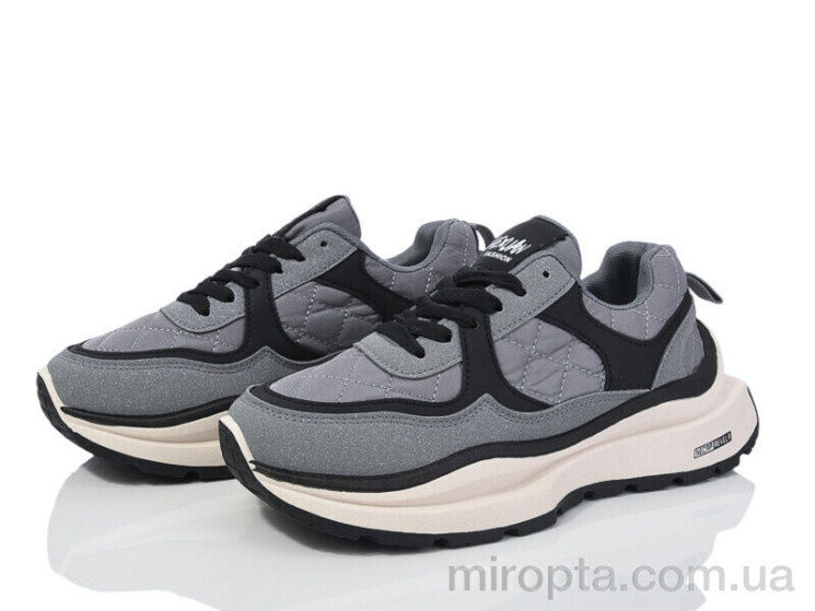 Кросівки 136-35-5 grey р: 36-41, в упаковці: 8 пар, купити тільки гуртом - 974354