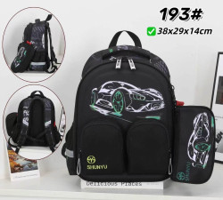 Рюкзак дитячий "193" текстиль (р: 38*29*14см) №387515