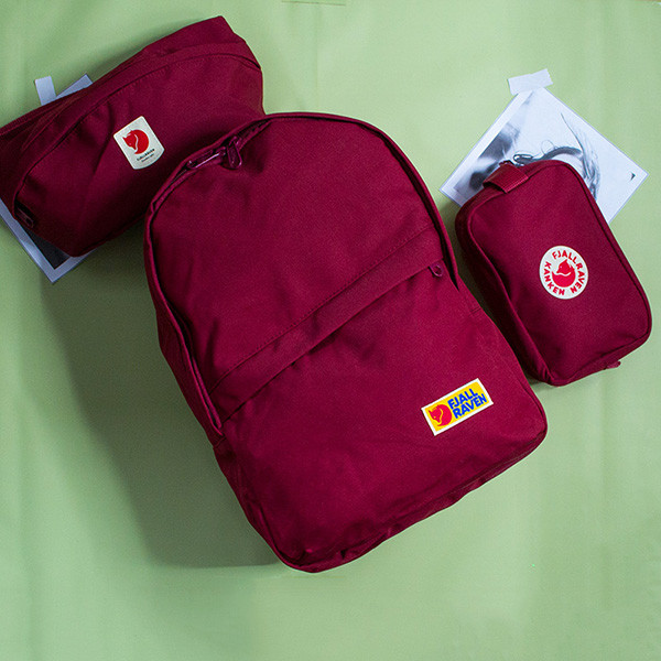 Міський рюкзак “Fjällräven Kånken” Бордовий м.27242 (Розмір:  40х27х16  см) №755227 - Amsterdam HR277