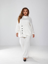Костюм жіночий "двійка" (кофта+штани), ангора м. 5088 (р: 50-52, 52-54, 54-56, 56-58) №703494