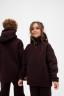 Костюм дитячий прогулянковий утеплений "Style-26", тринитка з начосом м. 1520 (р. 86, 92, 98, 104, 110, 116) шоколад №416449 - 