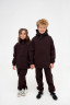 Костюм дитячий прогулянковий утеплений "Style-26", тринитка з начосом м. 1520 (р. 86, 92, 98, 104, 110, 116) шоколад №416449 - 