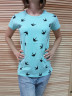 Футболка, р. S,M,L, бавовна, 5 кольорів в упаковці 3 штуки №805461 - Dance WE1051
