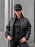 Куртка жіноча з підкладкою, плащівка+силікон 150 м. 10453 (р: S-M, L-XL) №703752 - 