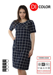 Сукня жіноча, трикотаж, м.6320 (Р: 2XL-5XL ), в упаковці 4 штуки №327964