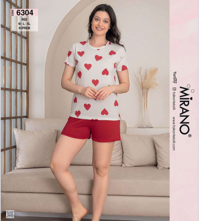 Піжама жіноча "6304" бавовна (р: М,L,XL) в упаковці 3 шт. №364927 - DisneyOpt SE893
