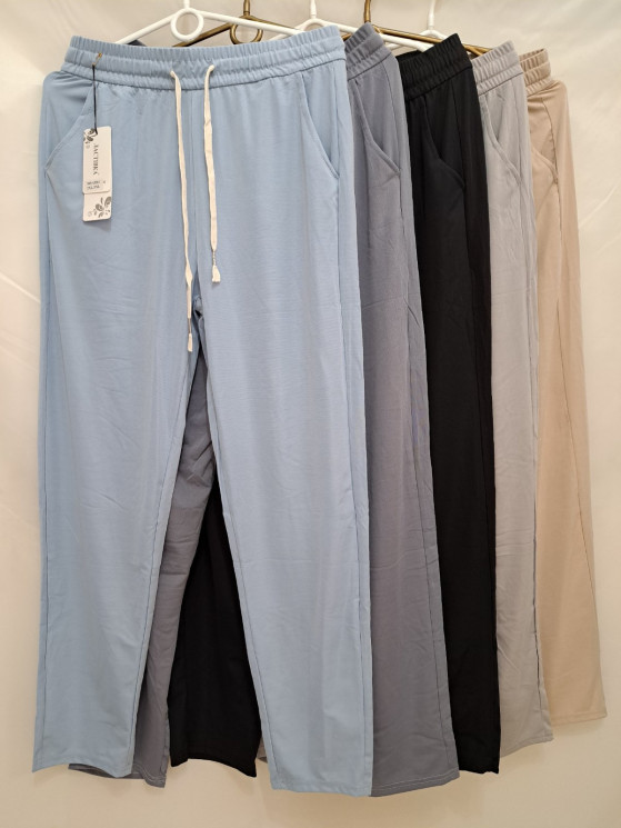 Штани жіночі, купро, м.5261 (Розмір: 2XL-7XL), мікс кольорів, в упаковці 6 штук №326918 - Hang SE641
