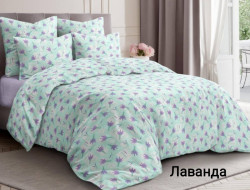 Комплект постільної білизни, бавовна, м.Лаванда (р: двохспальний) №327188