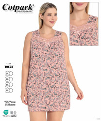 Нічна сорочка жіноча "10698" віскоза (р: 2XL,3XL,4XL,5XL) в упаковці 4 шт. №363064