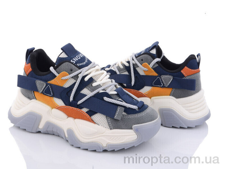 Кросівки 182-12 blue р: 36-40, в упаковці: 8 пар, купити тільки гуртом - 872751