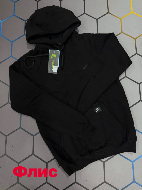 Худі чоловіче Nike на флісі "6142" (р: S-2XL) 2 кольори, в упаковці 5 шт. №376862 - AlexClothes SER2276