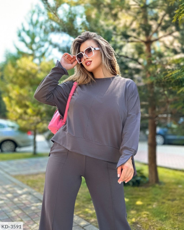 Спортивний костюм KD-3591 р: 50-52, 54-56, 58-60 - 