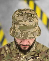 Панама чоловіча військова, ріп стоп, м.91911 (розмір: S/ M/ L), в упаковці 5 штук №344477