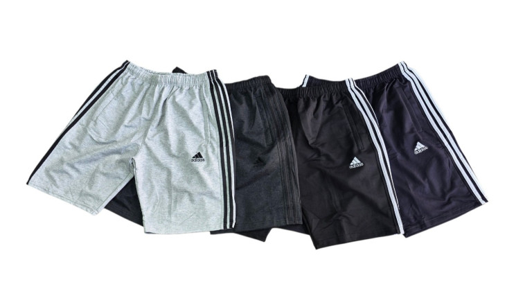 Шорти чоловічі Туреччина "Adidas" трикотаж (р: 46-54) 4 кольори, в упаковці 5 шт. №385696 - Flask