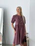 Сукня жіноча з акцентними бантиками, льон жатка люкс м. 559 (р: 42-46, 48-52) №821596 - 