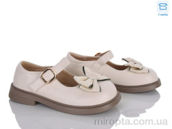 Туфлі DC805-2 beige р: 32-37, в упаковці: 6 пар, купити тільки гуртом