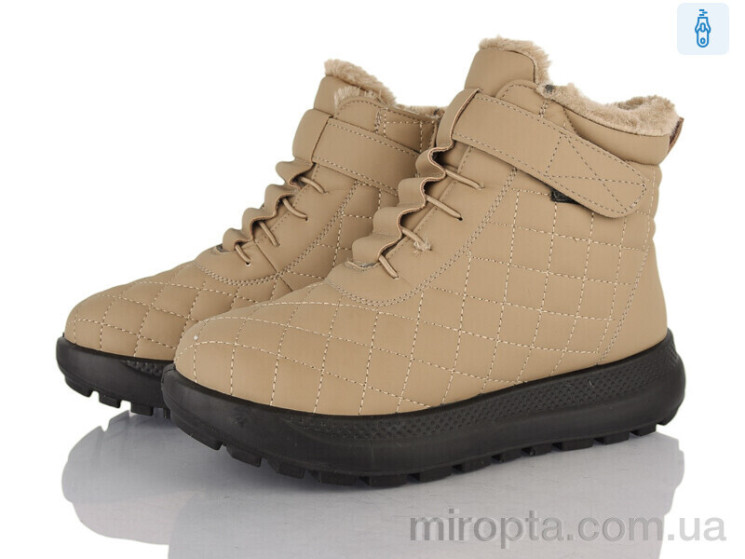 Черевики 60977 beige р: 37-42, в упаковці: 8 пар, купити тільки гуртом - 1117177