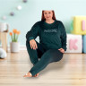 Піжама жіноча, велюр (р. 2XL,3XL,4XL,5XL ), в упаковці 4 шт. №319621 - 