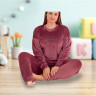 Піжама жіноча, велюр (р. 2XL,3XL,4XL,5XL ), в упаковці 4 шт. №319621 - 