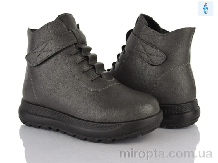 Черевики 60988 grey р: 37-42, в упаковці: 8 пар, купити тільки гуртом - 1117182