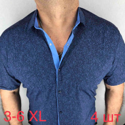 Сорочка Paul Semih р 3XL-6XL Чоловіча M069 navy