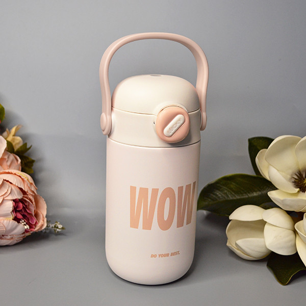 Мінімалістичний термос "WOW", м.DL-7550 (об'єм 550 ml), колір: білий №323647 - Amsterdam HR277