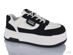 Кросівки Prime KT-B-91 WHITE-BLACK р: 37-40, в упаковці: 8 пар, купити тільки гуртом