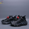 Кросівки B2990 black фліс р: 26-30, в упаковці: 5 пар, купити тільки гуртом - 1187054