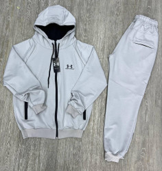 Спортивний костюм UNDER ARMOUR  чоловічий, двунитка, пеньє, діагональ, м.307 (Розмір: M-3XL ), 4 кольори,в упаковці 5 штук №346955