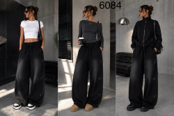 Штани жіночі трикотаж м.6084 (Розмір:M–XL) в упаковці 3 штуки №764201
