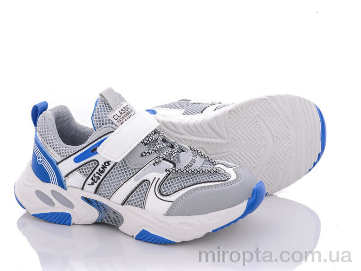 Кросівки G23(806-1) grey р: 32-37, в упаковці: 6 пар, купити тільки гуртом - 758421