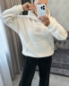 Худі жіноче, тринитка на флісі, м. 379/1379 (р: 48-52) №707199 - SergeiOpt SIN2004 м. 379/1379