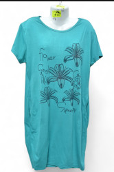 Сукня жіноча, трикотаж (р. 4XL-6XL ), мікс кольорів, в упаковці 5 шт. №313854