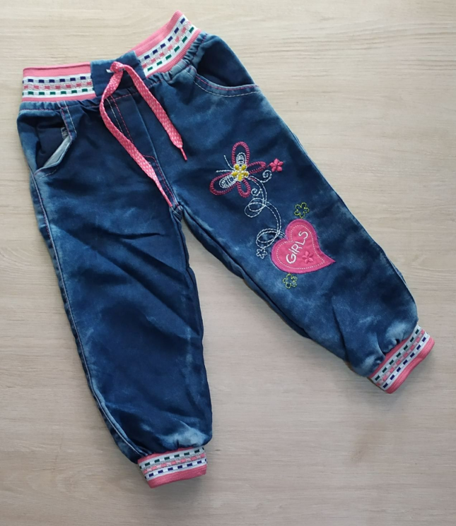 Дитячі джинси (3-7 років ) купити оптом зі складу №730841 - Ezra 1054/1055