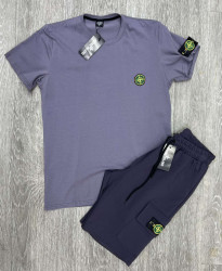 Костюм чоловічий "Stone Island" (р: М-3XL) 2 кольори, в упаковці 5 шт. №368858