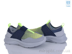Кросівки LC1179-3 green-grey р: 33-38, в упаковці: 6 пар, купити тільки гуртом