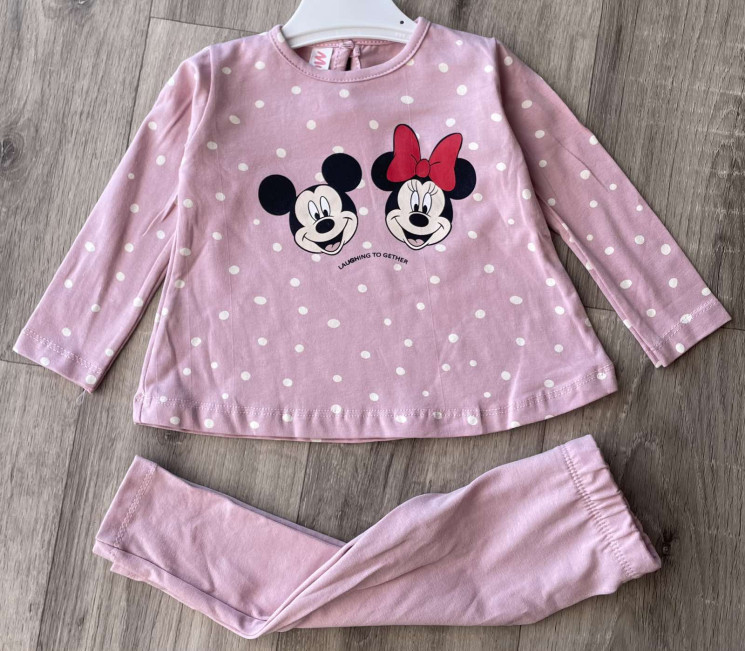 Костюм дитячий My Bella, інтерлок (р: 68-86 см) 5 кольорів, в упаковці 4 шт. одного кольору №355653 - Amour SE656