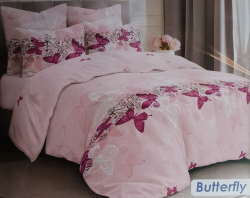 Постільна білизна (розмір Євро стандарт) Butterfly №527391