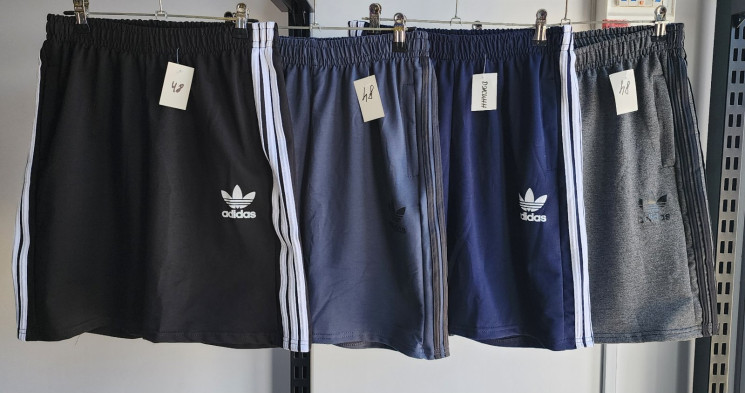 Шорти дитячі "Adidas" (р: 10-15 років) 4 кольори, в упаковці 5 шт. №369577 - Flask
