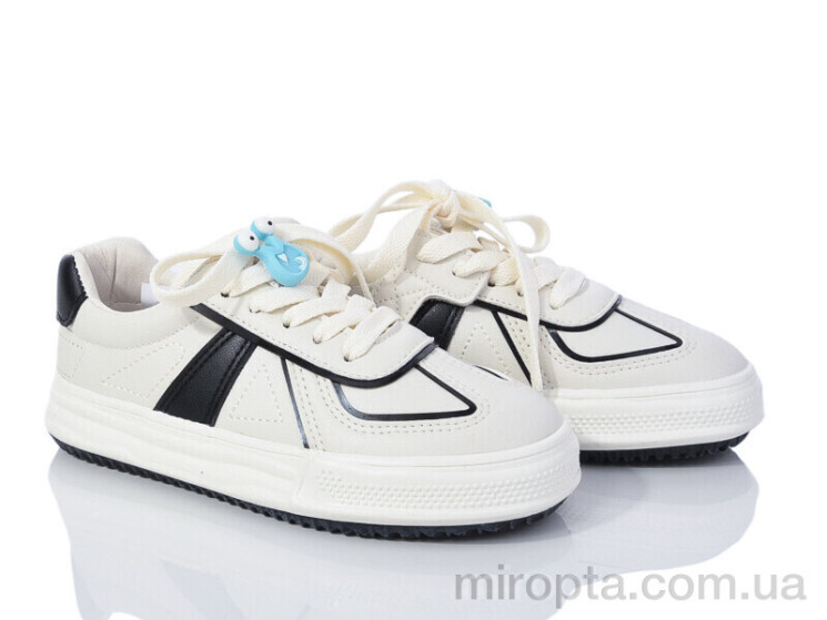 Кросівки G40(Z1889) beige-black р: 32-37, в упаковці: 5 пар, купити тільки гуртом - 955498
