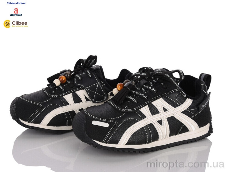 Кросівки 99A8599 black фліс р: 31-37, в упаковці: 7 пар, купити тільки гуртом - 1201917