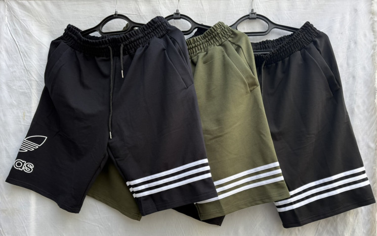 Шорти чоловічі  Adidas піньє  (Розмір: 46-54)  3 кольора в упаковці 5 штук  №753713 - Dakota