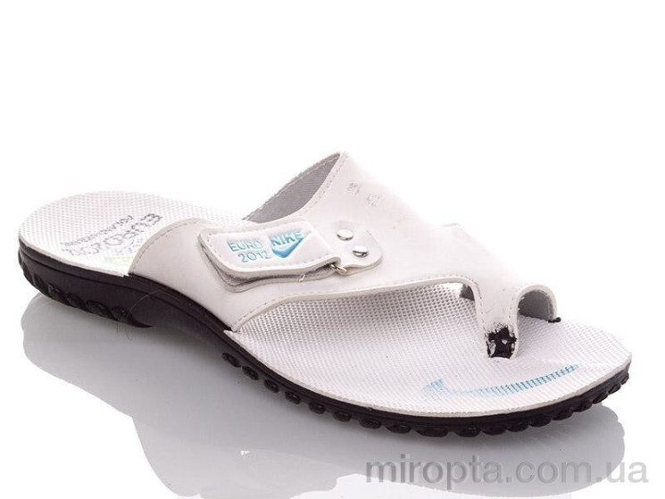 Шльопанці MN white-blue-lip P р: 40-45, в упаковці: 6 пар, купити тільки гуртом - 509668