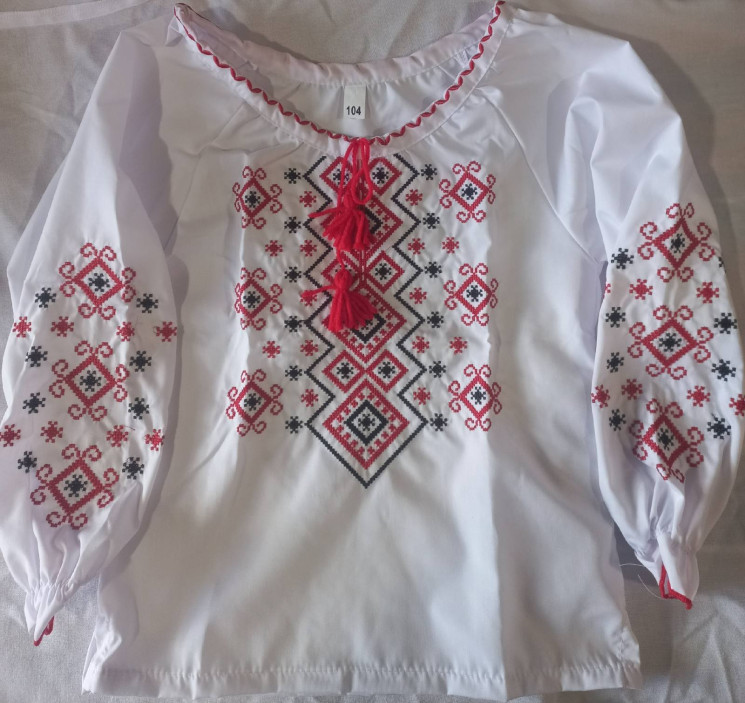 Вишиванка дитяча (Розмір: зріст 134-164 см) дівчинка №821736 - UA SE1005