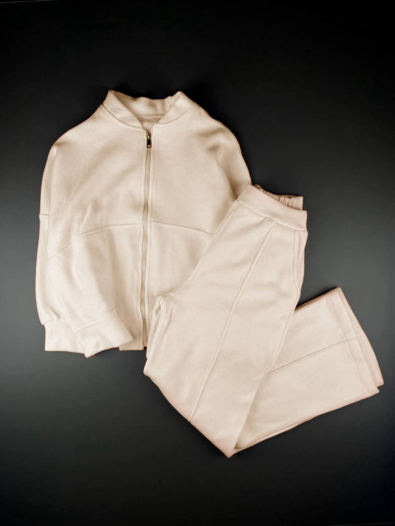 Костюм жіночий у стилі Zara, двосторонній фліс м. 398 (р. 42-44, 46-48, 50-52) №410139 - 