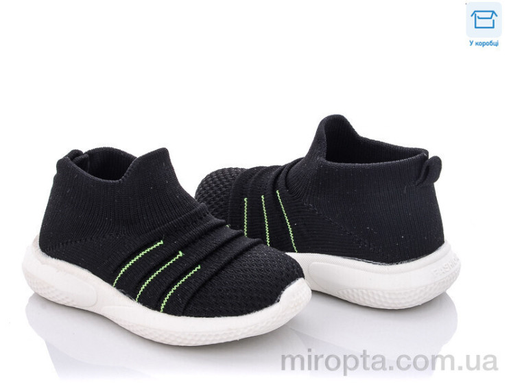 Кросівки W962 black р: 22-26, в упаковці: 10 пар, купити тільки гуртом - 759900