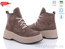 Черевики 0107 кофе з. р: 36-40, в упаковці: 6 пар, купити тільки гуртом