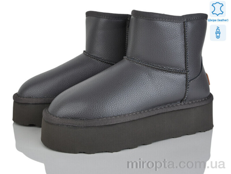 Уги 4224-5854-1 grey р: 36-41, в упаковці: 6 пар, купити тільки гуртом - 1115594